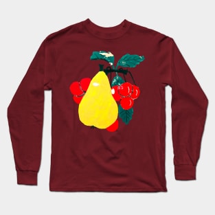 Wall painting fruits Long Sleeve T-Shirt